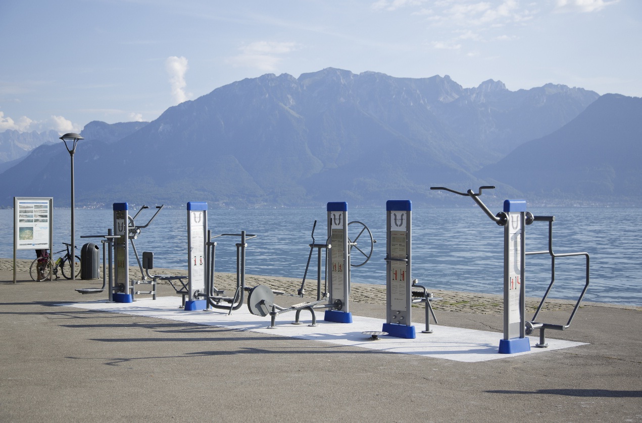 Les bords du Léman pourraient bientôt compter un nouveau fitness urbain